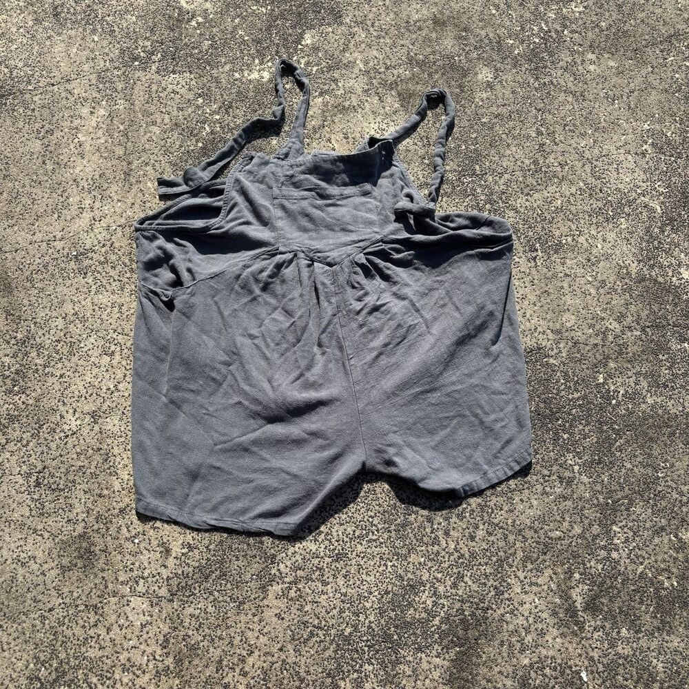 Natural Life Carrington Romper Shorts Linen Rayon Blend Size XL Wide leg
